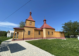 The wooden church of St. Archangels Michael and Gabriel